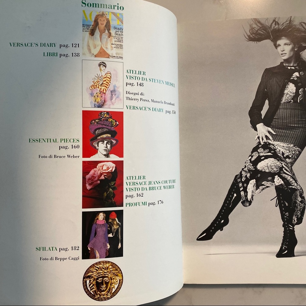 🌈 SOLD 🌈 GIANNI VERSACE 1993-1994 autumn winter - Picture 4 of 8